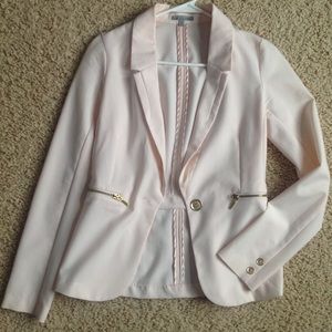 Beautiful light pink/peach blazer